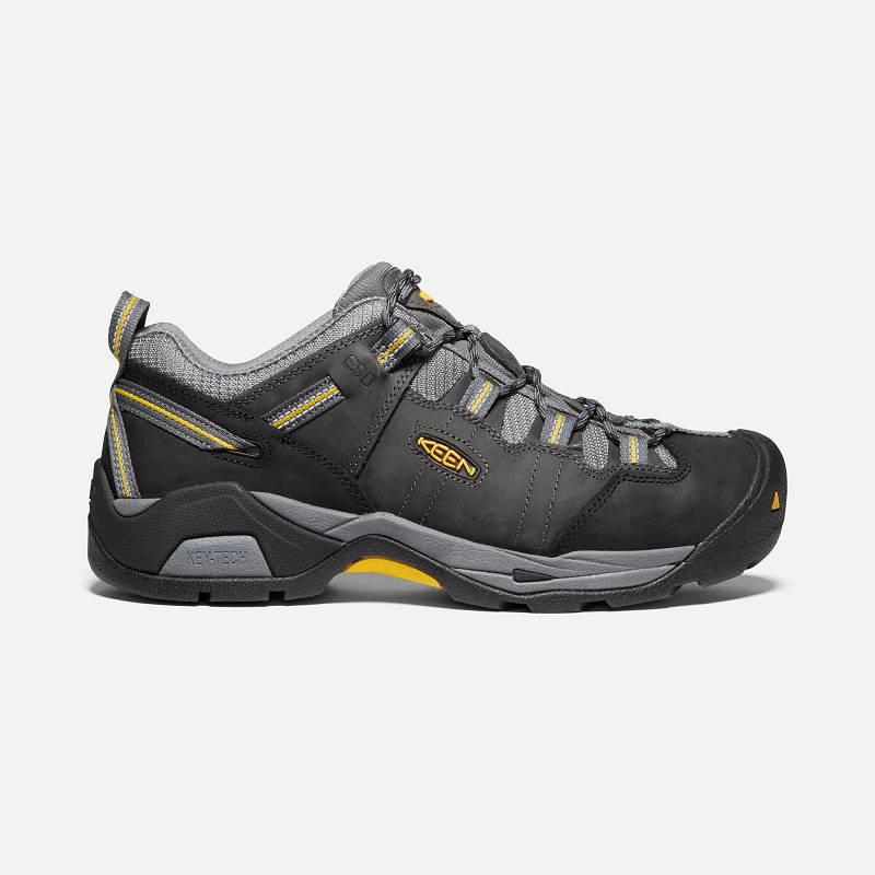 Keen Detroit XT ESD Soft Toe Sicherheitsschuhe Herren DE-93628 Magnet/Steel Grey - Keen Herrenschuhe